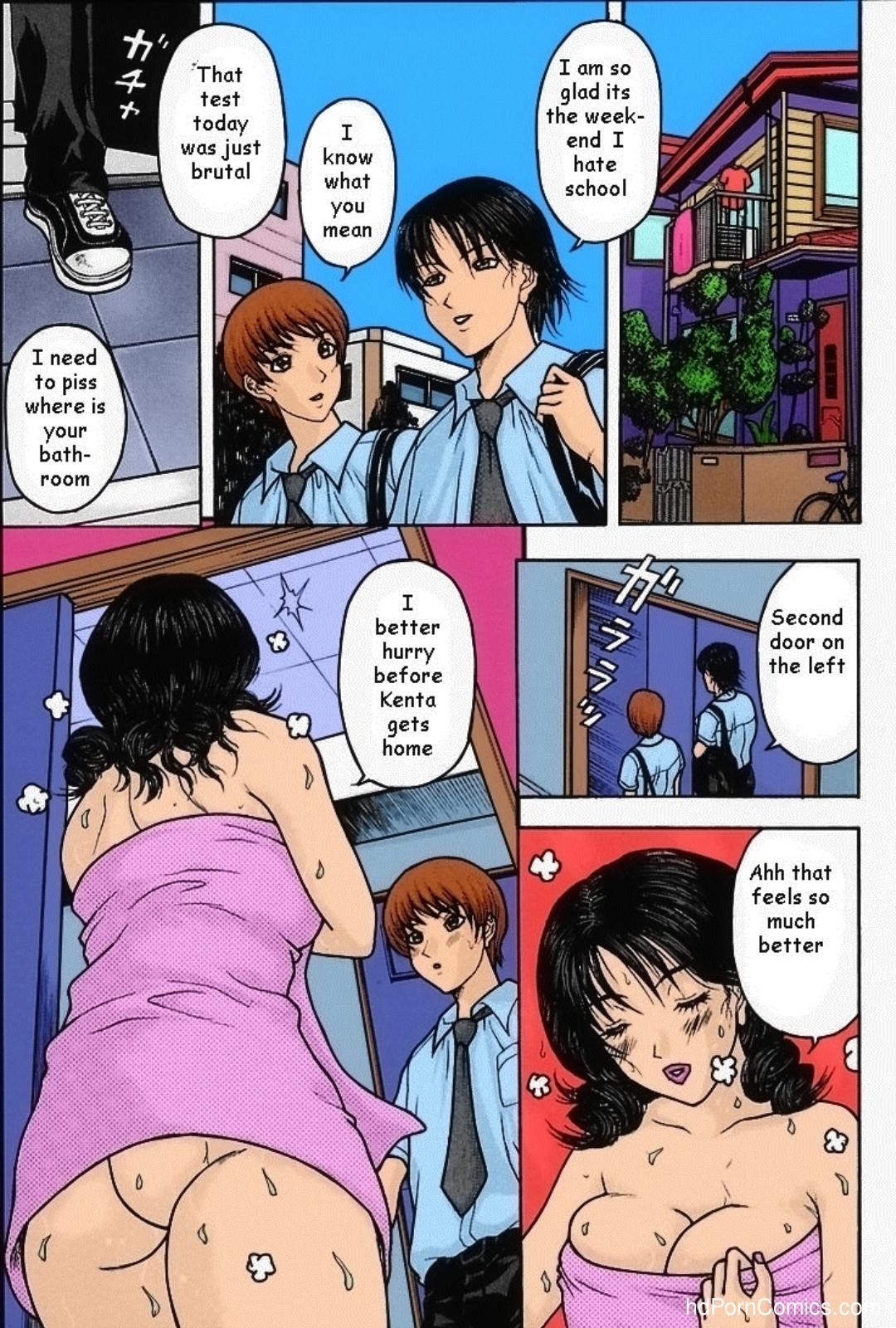 Best Friend’s Mom2 free sex comic